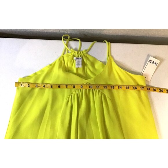BAR III- WOMENS SPAGUETTI STRAPS RACEBACK V-NECK MIDI DRESS SIZE SMALL -NWT - Picture 7 of 9
